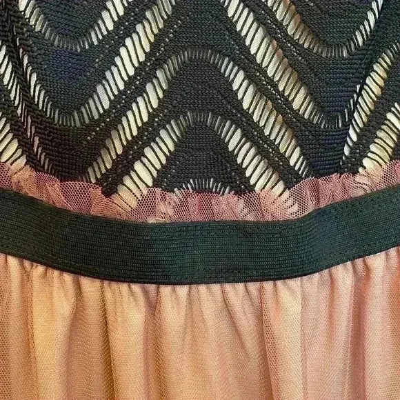 Speechless Black Lace Skater Dress Final Markdown - Picture 3 of 10